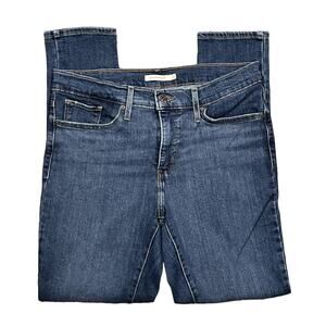 Levi's 311 Shaping Skinny Medium Dark Waterless Slim Straight Jeans Womens 31x30